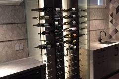 Wine Cabinet with Modern Peg System