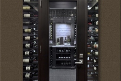 Contemporary Wine Cellar - Dark on Dark Wine Cellar Door SL