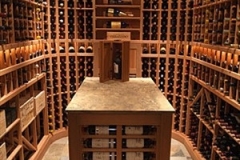 Galley look to Custom Wine Cellar SL