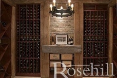 Custom Wine Cellar - Reclaimed Douglas Fir SL