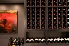 Red & Brown Complement the Maple Wine Cellar Niche SL