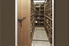 BAR-01-Rosehill – Champagne Cellar with Movable Wine Racks SL