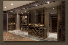 CHG-01-Rosehill – Forward Facing Cabinet in Wooden Wine Cellar SL
