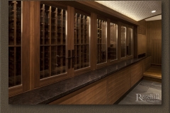 HU-04-Rosehill – Walnut Wine Cabinet with Drawers SL
