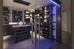 Modern Block Wine Cellar