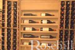Customised Modular Wine Racks with Horizontal Display Shelves