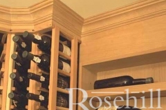 Large Crown Mouldings Features in Wine Cellar
