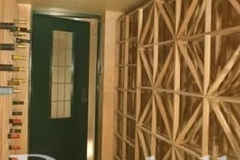 Repetition of Diamond Bin Wine Racks - Green Door Cellar