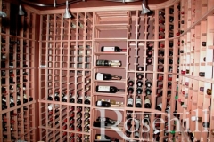 High End Kit Wine Racking with Angled Displays