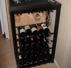 small wine rack