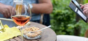 Wine and cheese pairings with peanuts