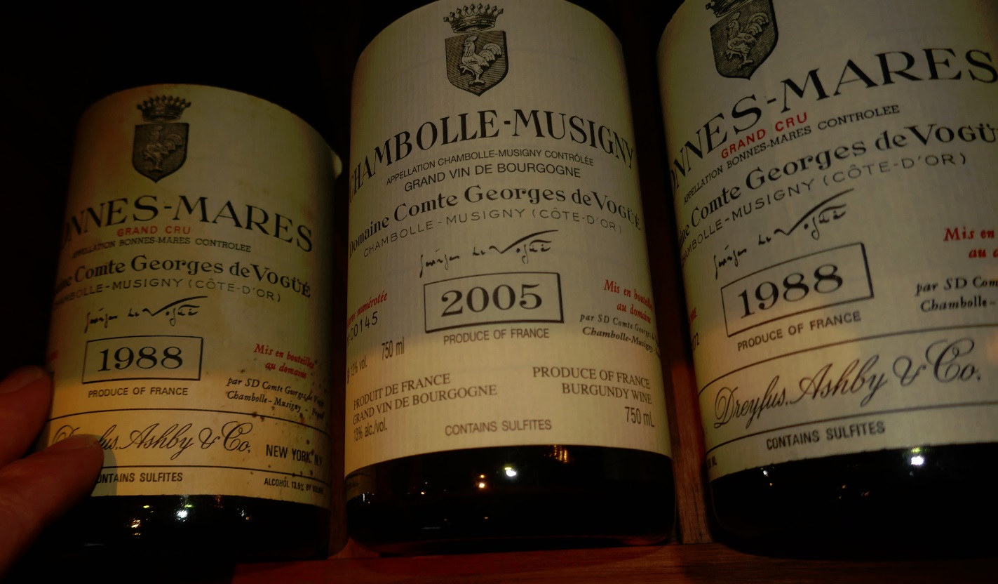 good vintages, good years for wine
